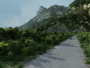 mountain Model 3D