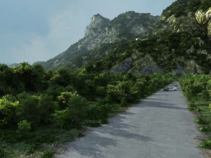 mountain 3D Model
