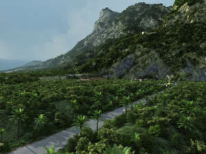 mountain 3D 모델