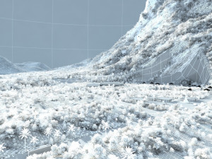 mountain 3D 모델