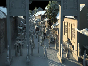 ancient building 3D Model