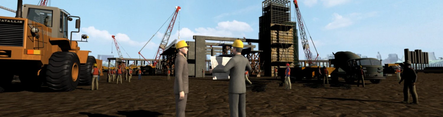 construction site 3D Model .c4d .max .obj .3ds .fbx .stl .blend 
