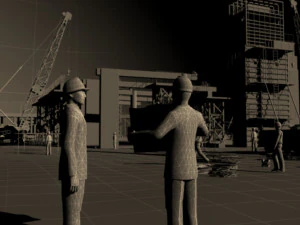 construction site 3D Model