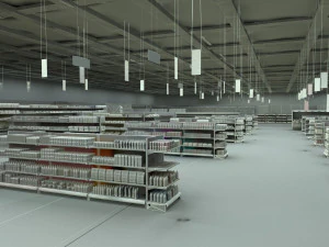 supermarket 3D Model