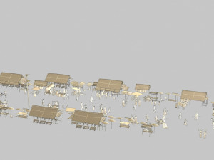 market 3D Model