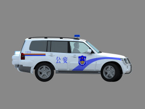 police car 3D Модель