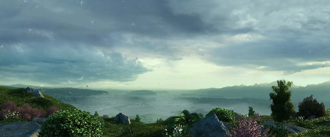 natural scene 3D Model .c4d .max .obj .3ds .fbx .stl .blend 