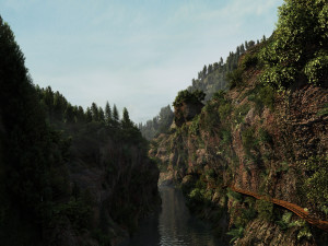canyon 3D Model