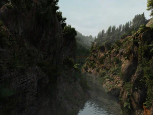 canyon 3D Model
