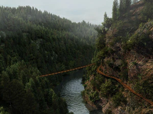 canyon 3D Model