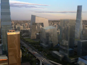 都市の建物 3Dモデル