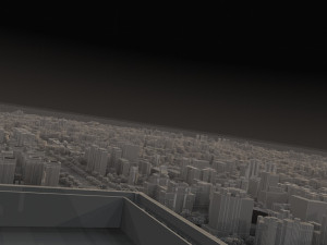 city building 3D 모델