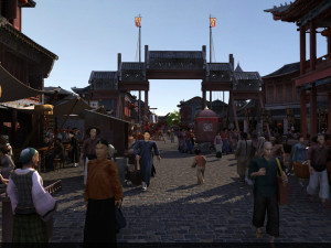 ancient street Modèle 3D