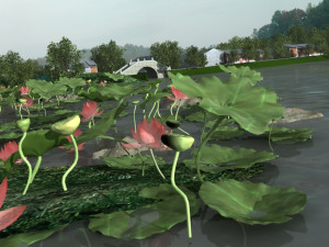 ancient construction 3D 모델