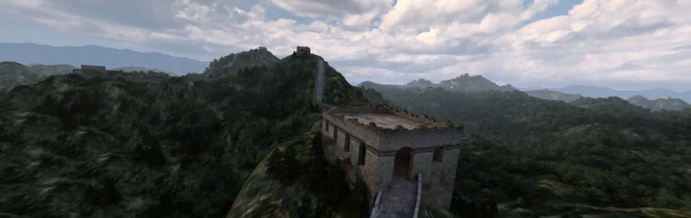 great wall 3D Model .c4d .max .obj .3ds .fbx .stl .blend 