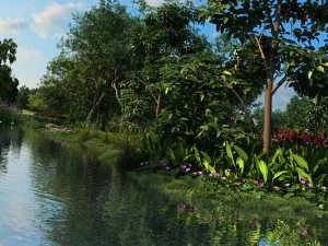 wetlands 3D Model