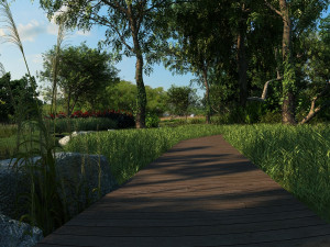 wetlands 3D Model