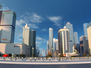 city building 3D 모델