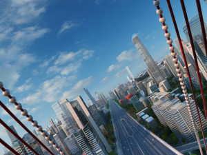 city building 3D 모델