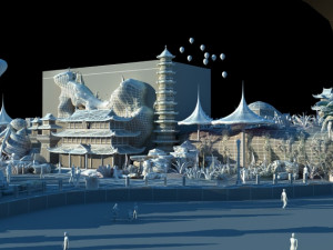 playground Modello 3D
