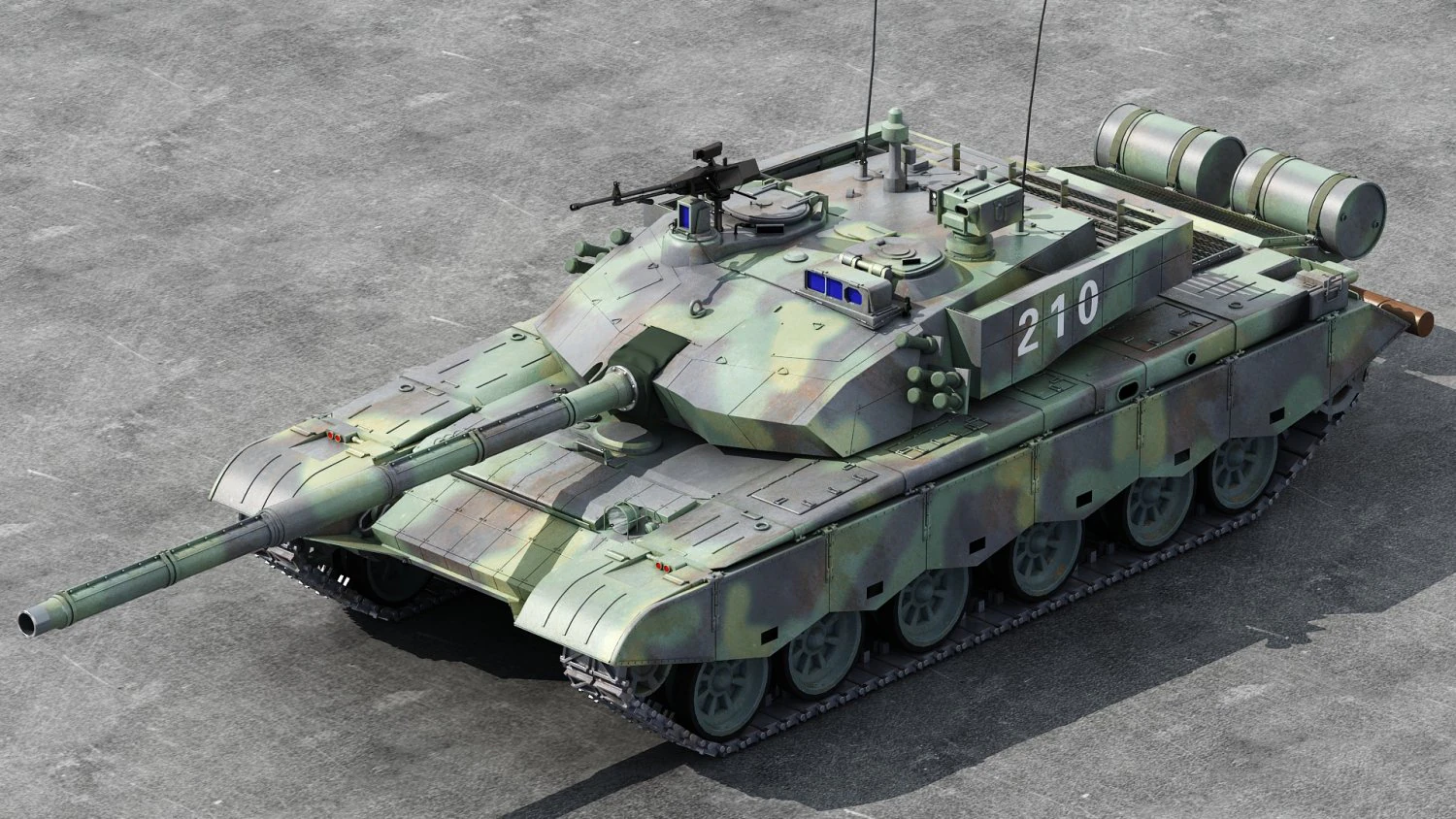 tank 3D Model .c4d .max .obj .3ds .fbx .stl .blend 