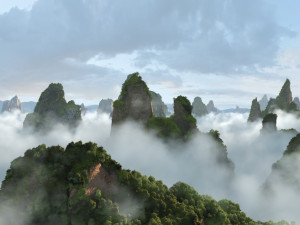 cloud sea 3D Model