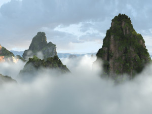 cloud sea 3D Model