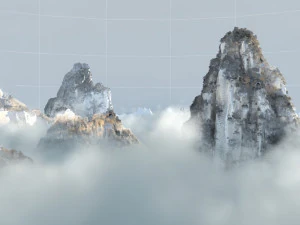cloud sea 3D Model