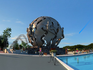 seaside 3D Model