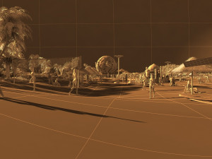 seaside 3D Model