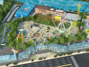 amusement park 3D 모델