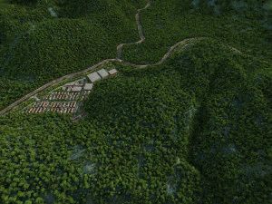 small town 3D Model