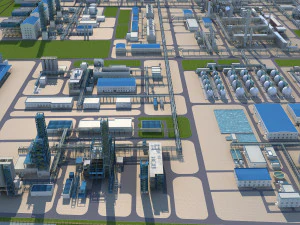 f&aacute;brica Modelo 3D