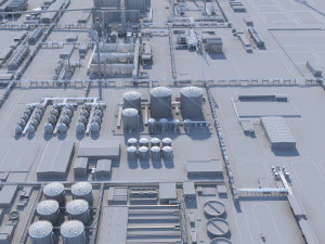 factory 3D Model