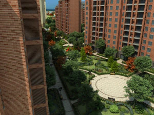 edificio de la ciudad Modelo 3D