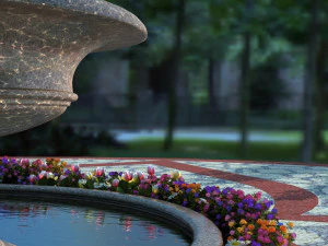 flower bed 3D Model