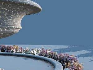 flower bed 3D Model