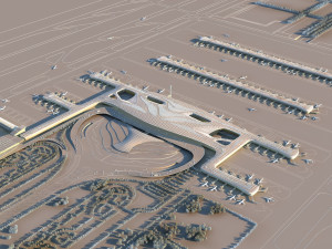 airport 3D मॉडल