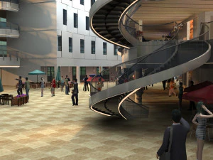 рынок 3D Модель