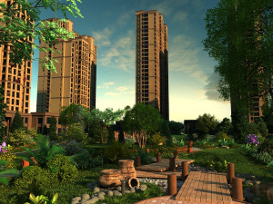 four seasons Modello 3D