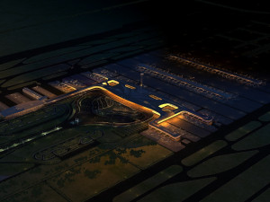 airport night Modelo 3D