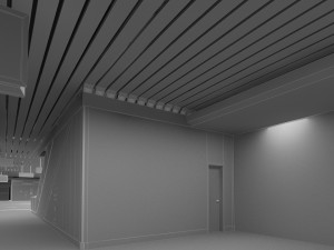 railway platform 3D Model