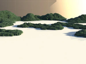 lake view 3D Model