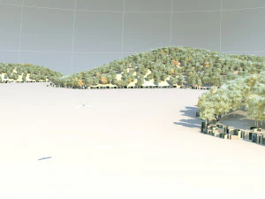 lake view 3D Model