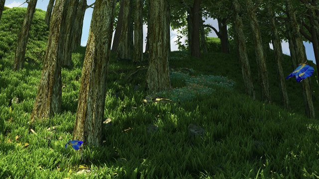 forest 3D 模型 .c4d .max .obj .3ds .fbx .stl .blend