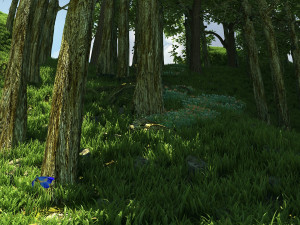forest 3D-Modell