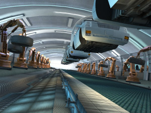car workshop 3D Model