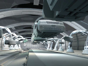 taller de autos Modelo 3D