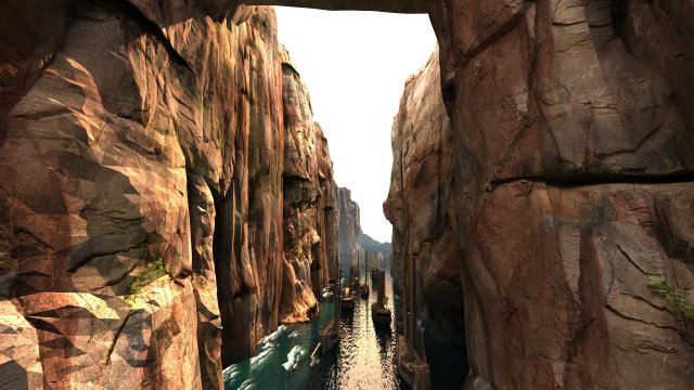 canyon 3Dモデル .c4d .max .obj .3ds .fbx .stl .blend 