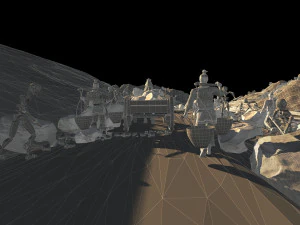 open mountain 3D Model